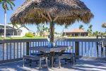 Tiki Hut For Outdoor Sitting by the Water